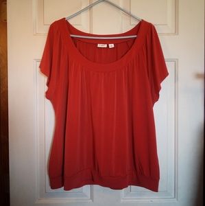 Cato Orange Blouse